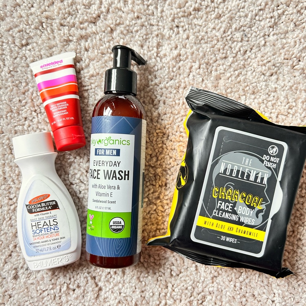 Men’s face & body care bundle
